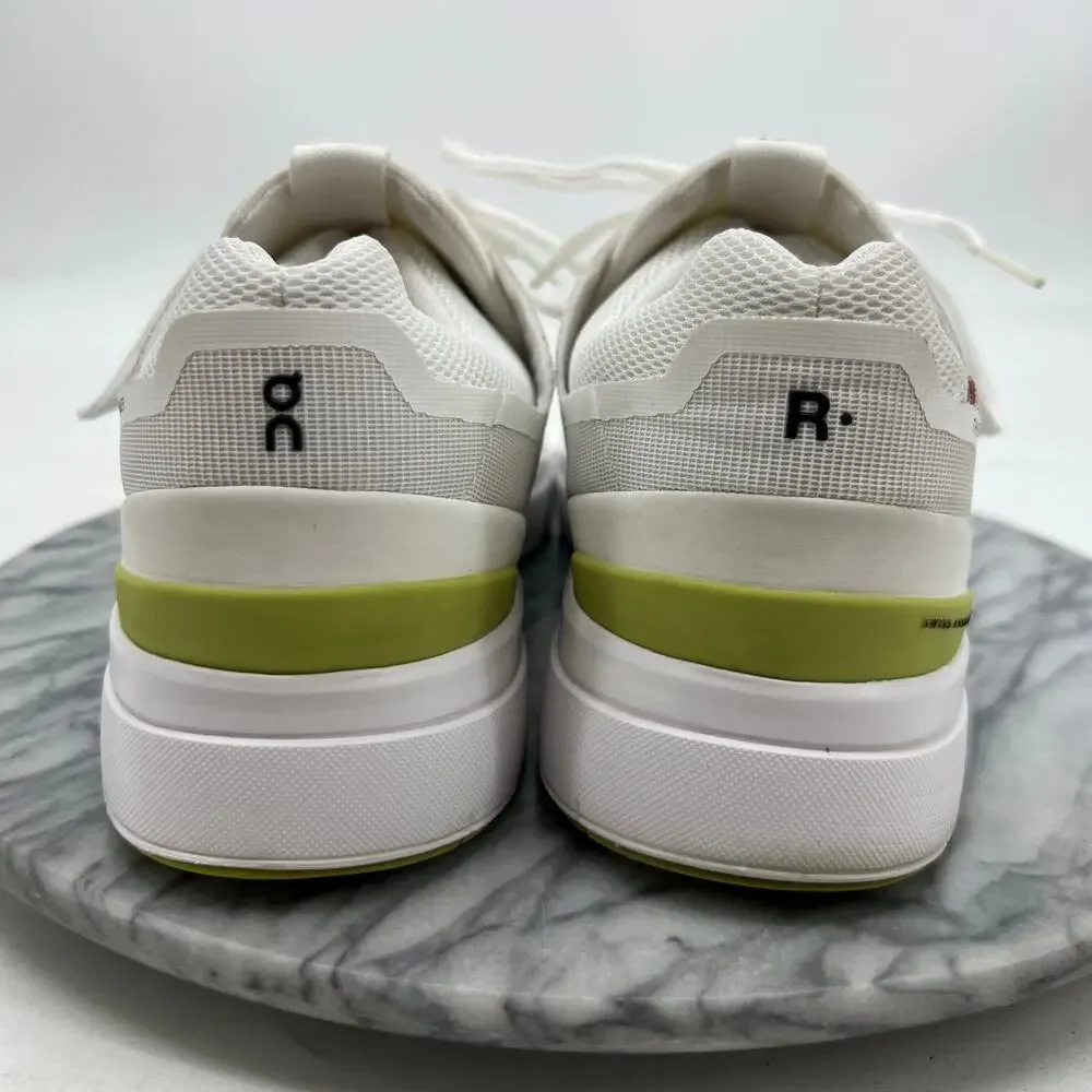 On Womens 11 Shoes White The Roger Spin Sneakers Lace Up Mesh Tennis 3WD11482260